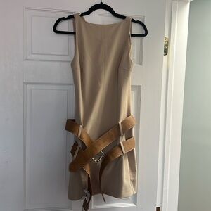 Zara belted dress